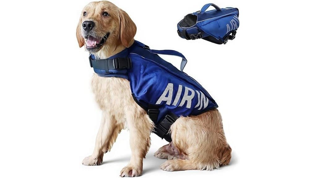 ripstop dog life vest