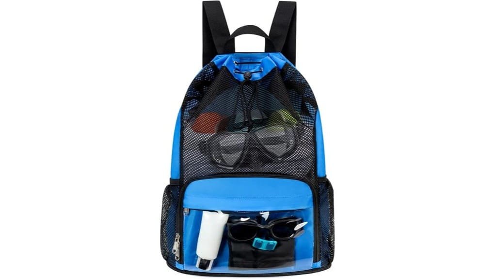 sandproof drawstring beach backpack