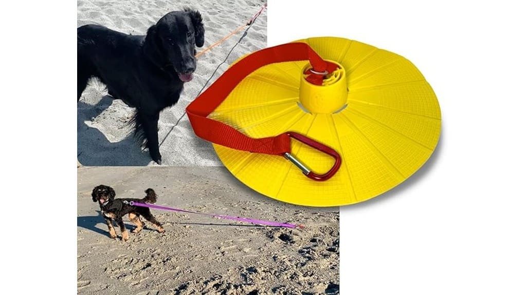 secure sand anchor for dogs