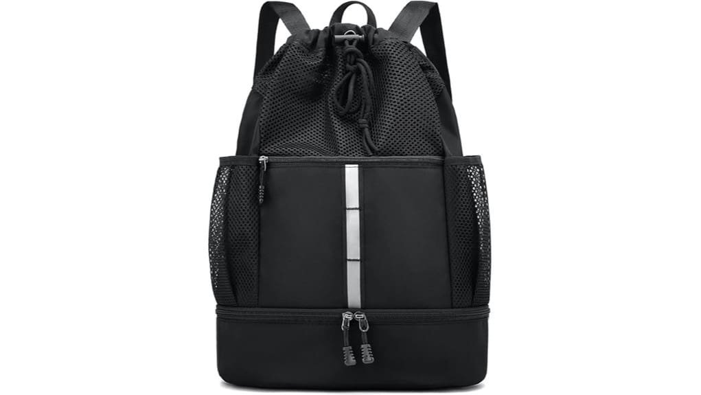 simple stylish drawstring gymbag