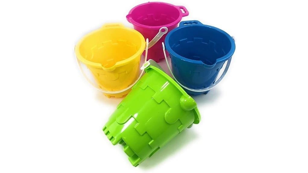 small plastic sandcastle mold