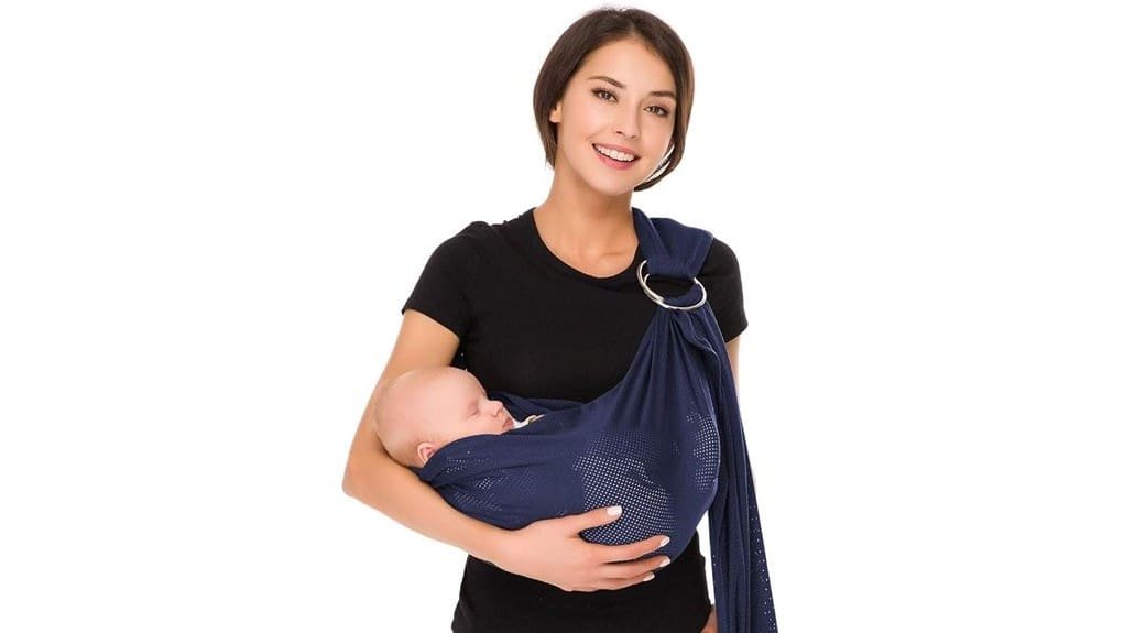 soft supportive infant water sling