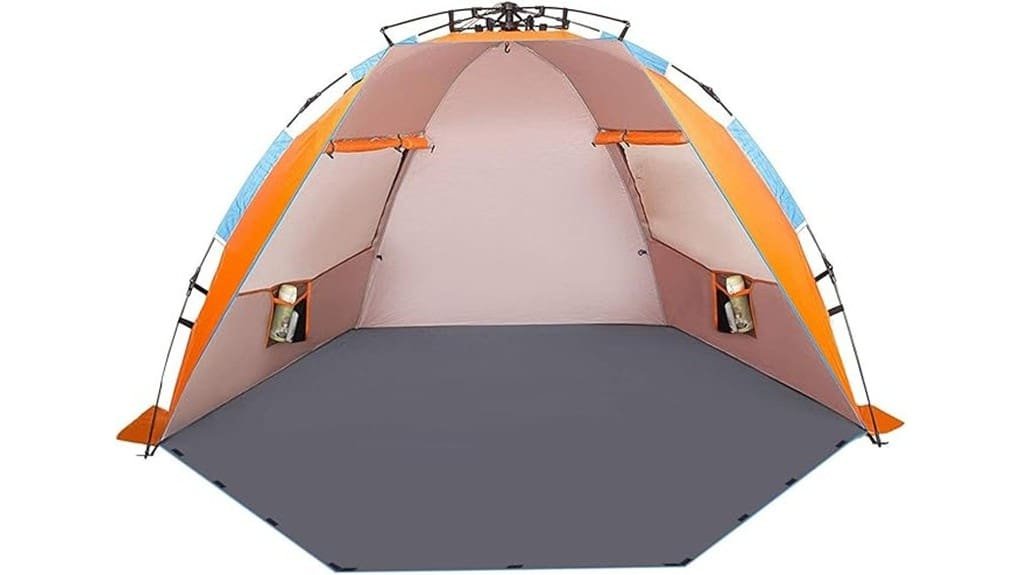 spacious durable family beach tent