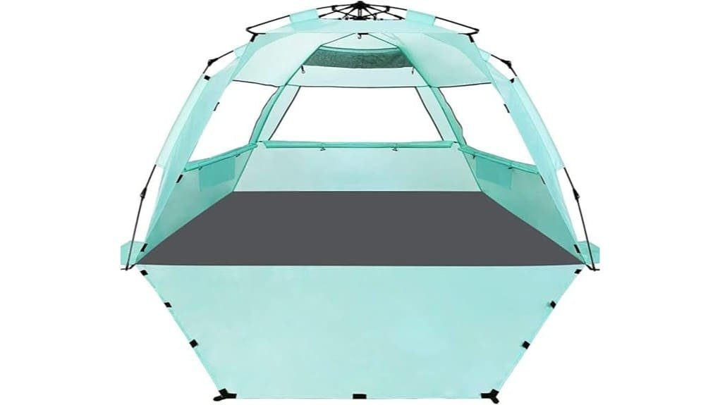 spacious sun blocking automatic shelter