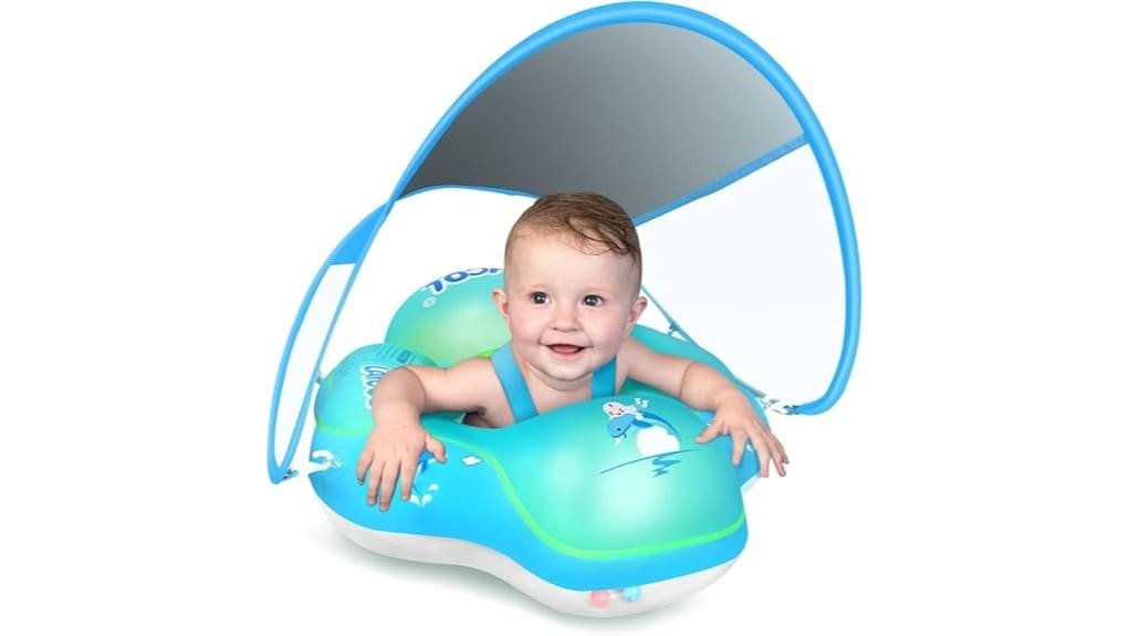 stable baby pool float
