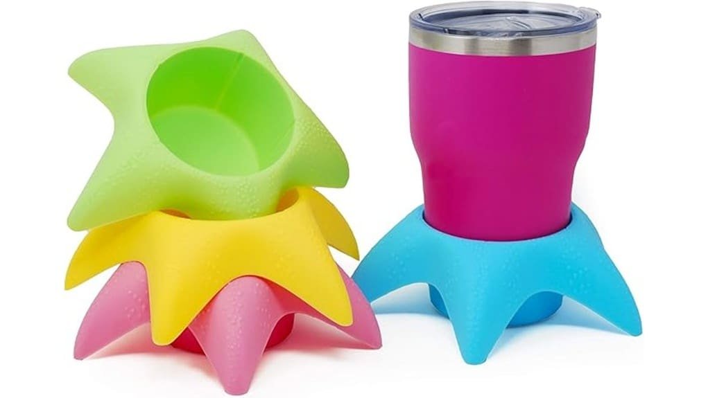 starfish beach cup holder pack