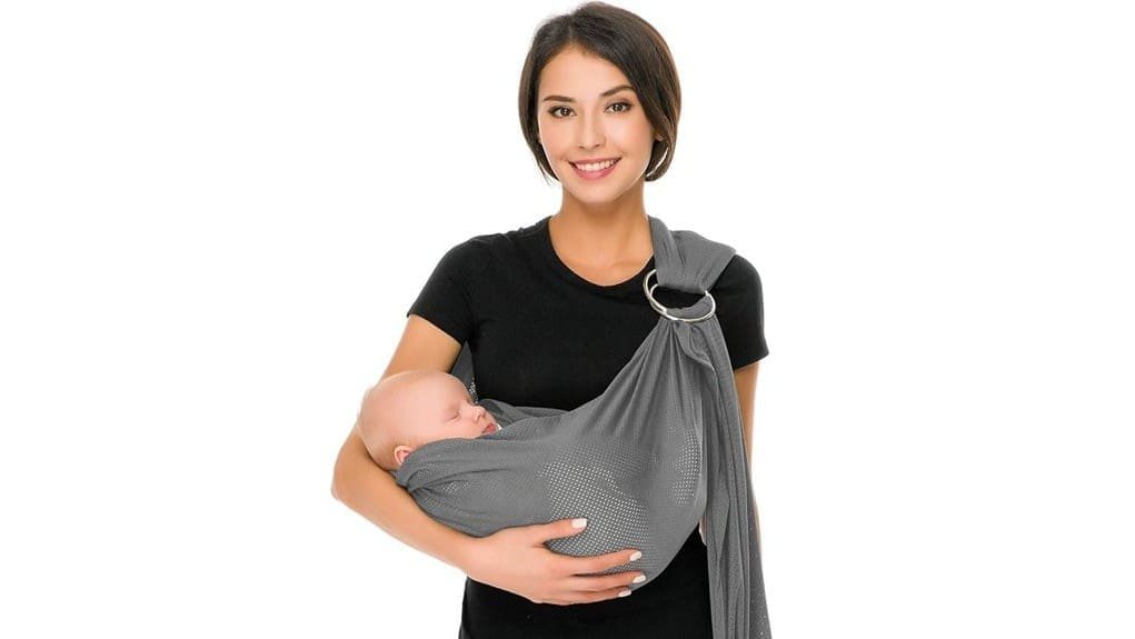 supportive ergonomic infant carrier