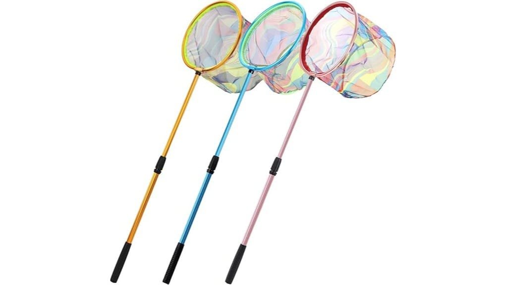 three pack telescoping kids nets