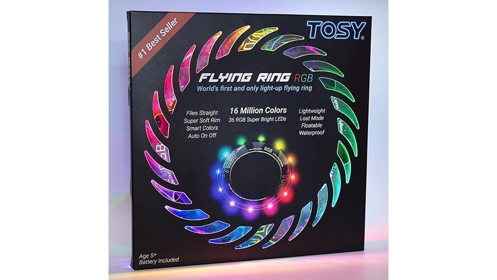 tosy 36 led rgb toss toy
