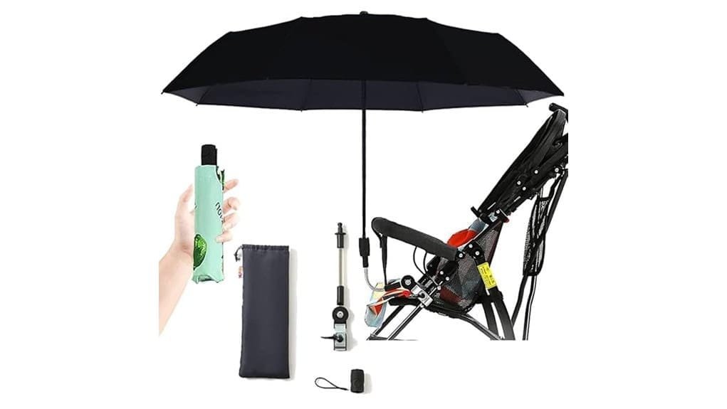 universal stroller sun parasol