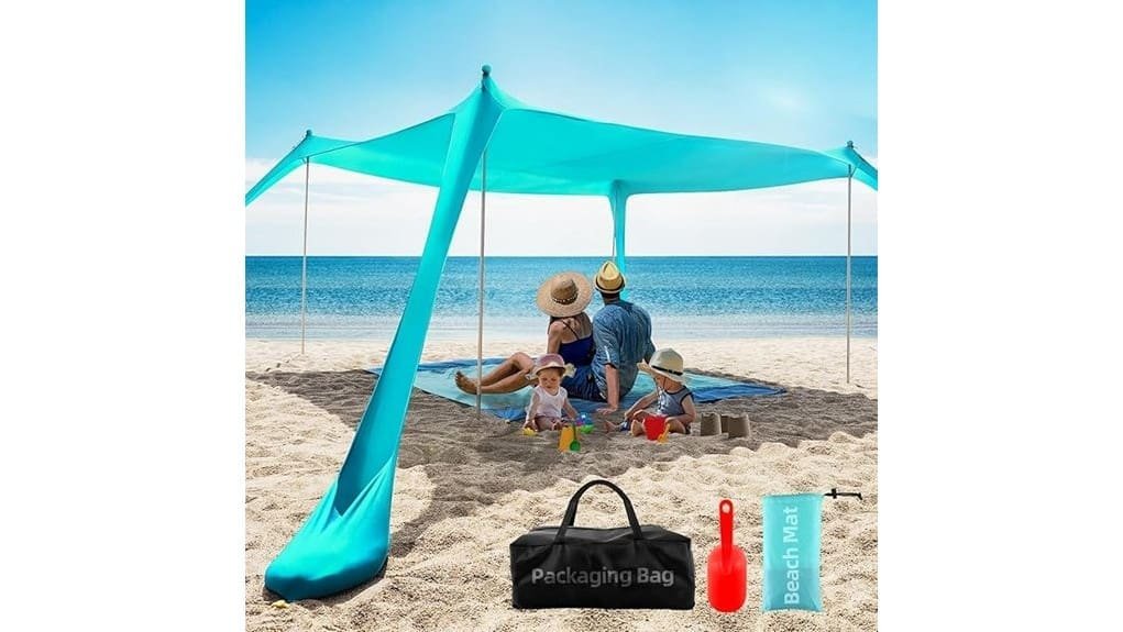 upf50 10x10 beach shelter