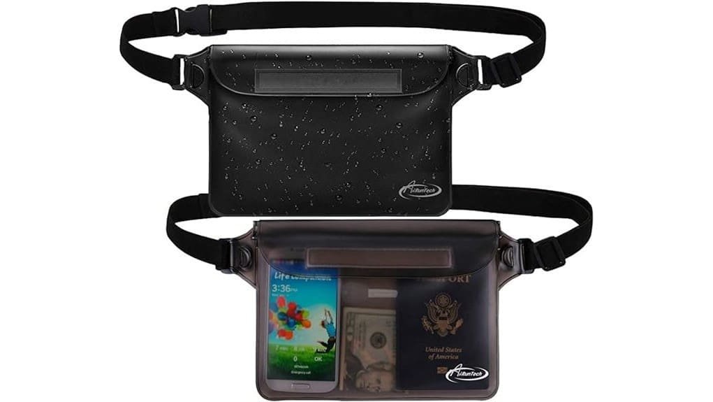 waterproof compact travel belt