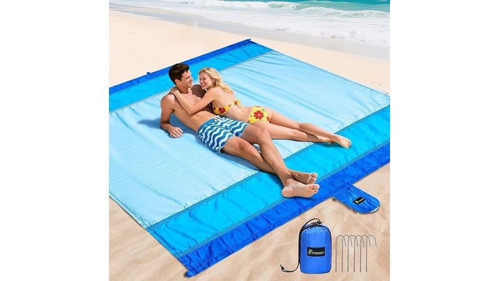 waterproof sandproof 9x10 beachblanket