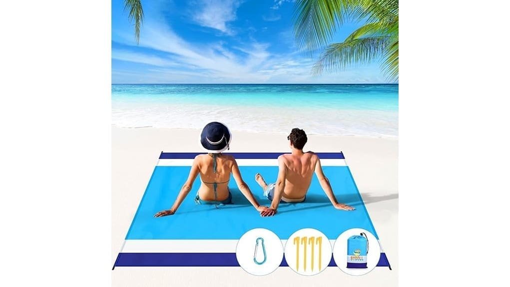 waterproof sandproof beach blanket