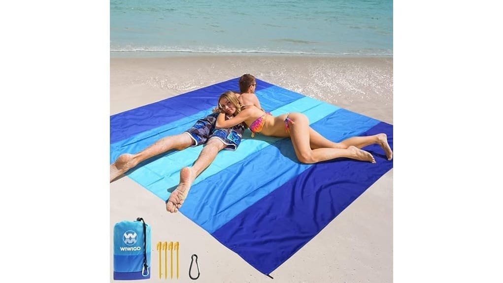 waterproof sandproof beach mat