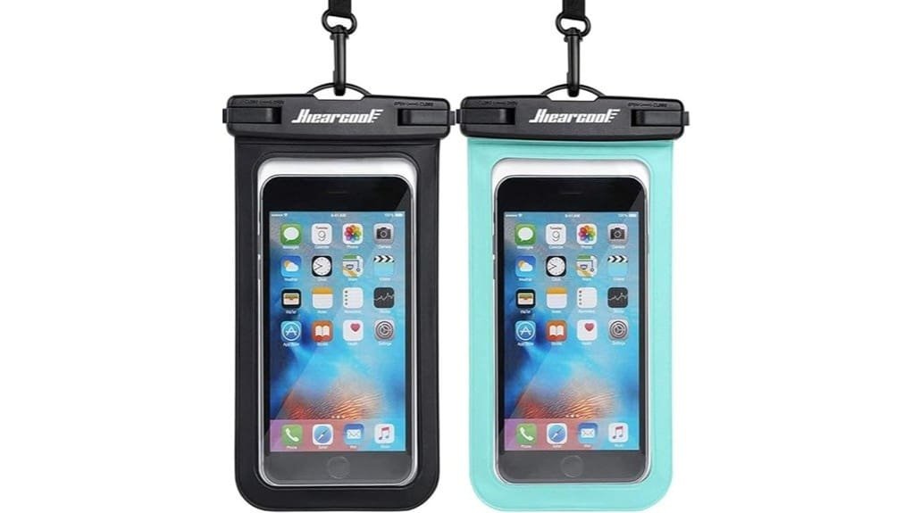 waterproof touchscreen phone pouch